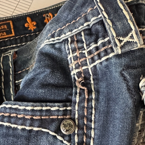 Rock Revival Avery Straight Stretch Jean 28 - Picture 11 of 11